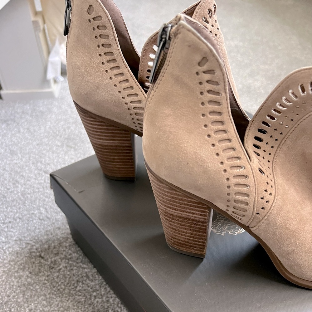 Vince Camuto Suede Booties | Size 9 - Picture 2 of 5